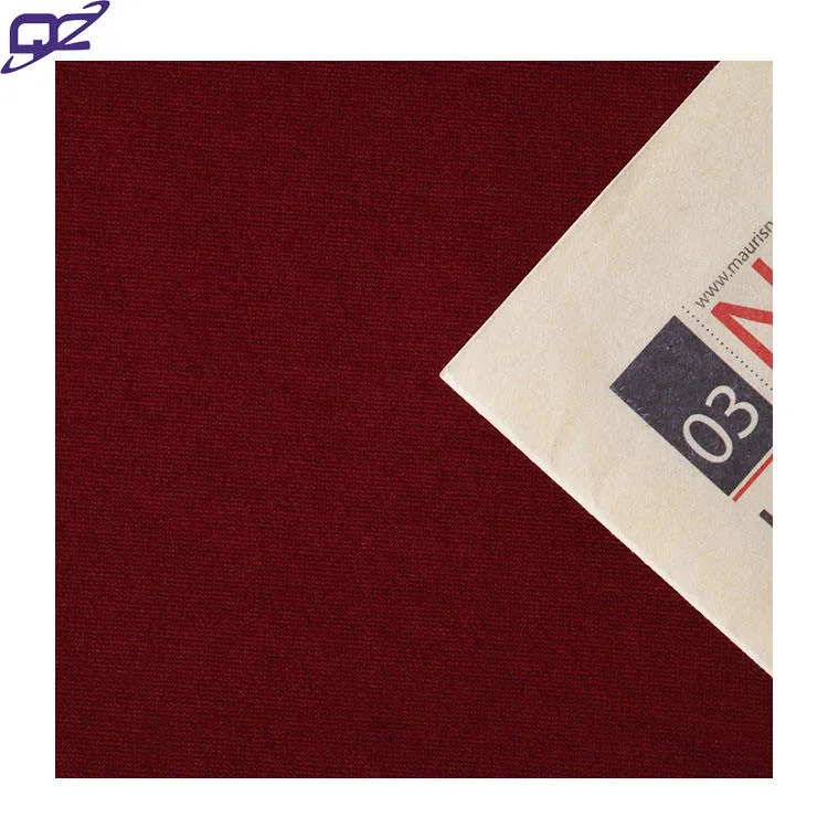 OEM Factory Price Customize Colors Elastic Heavyweight Knitted Rayon Nylon Spandex Nr Roma Fabric for Coats