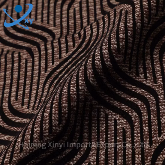 Hochwertiger Sofa-Cordsamtstoff 21 W aus 100 % gebürstetem Polyester für Heimtextilien