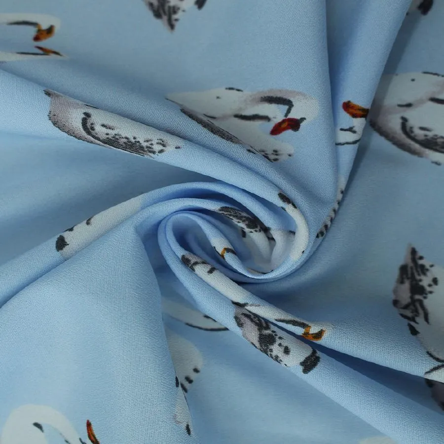 Mehrere Bullet-Muster, kunstvoll bedruckter Polyester-Kleiderstoff, digitaler Druck